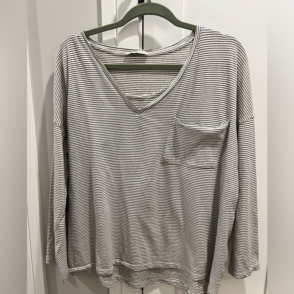 Zara Trafaluc striped top M